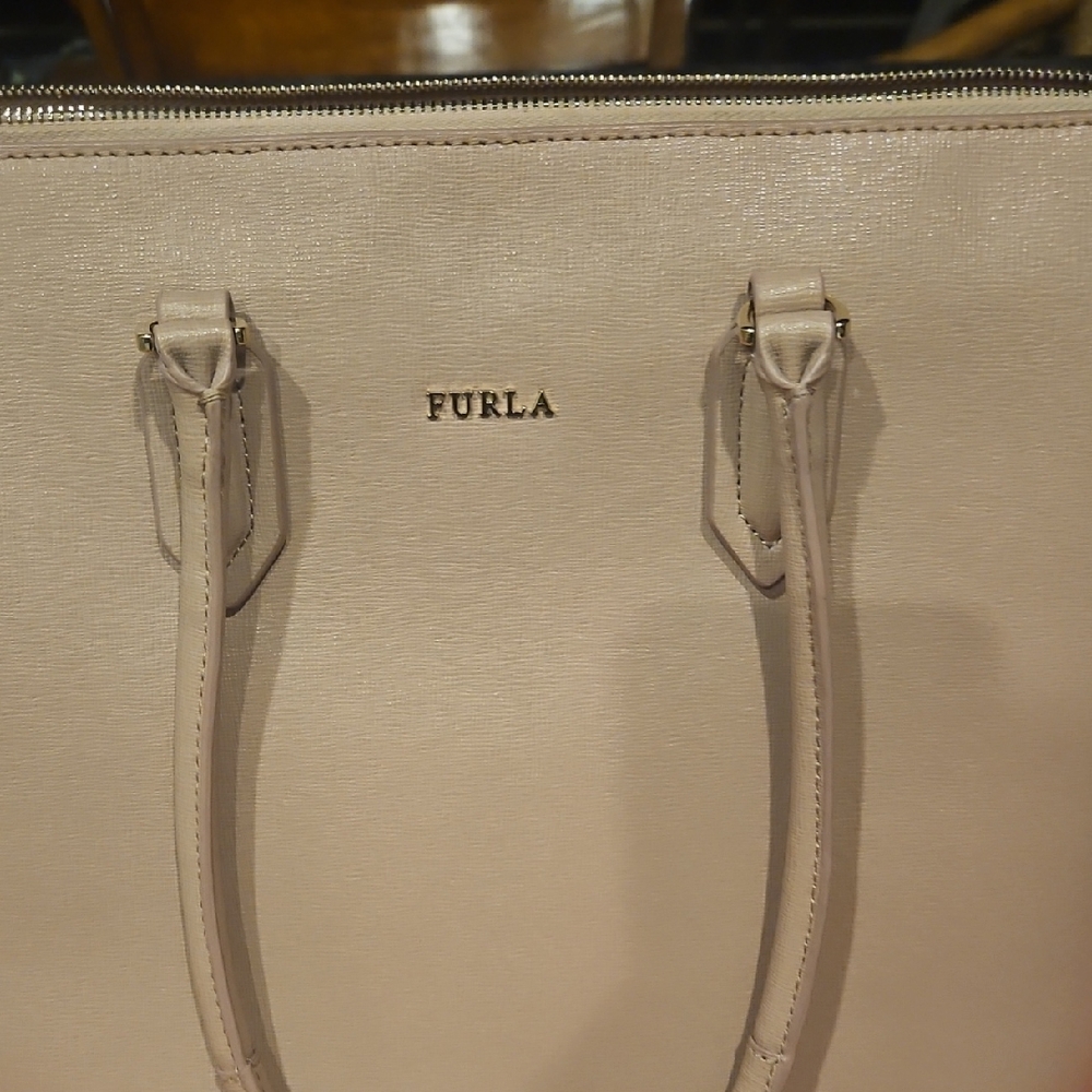 Furla Cream Women's Bag